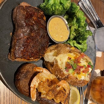 Outback Steakhouse - Sirloin and shrimp. DONT order the shrimp!!! - Steakhouses Near Me - Fort Worth, Texas Outback Steakhouse - Sirloin and shrimp. DONT order the shrimp!!! - Steakhouses Near Me - Fort Worth, Texas