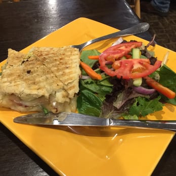 The College Market - Panini with Side Salad. Yum! - Coffee & Tea Near Me - Pocatello, Idaho