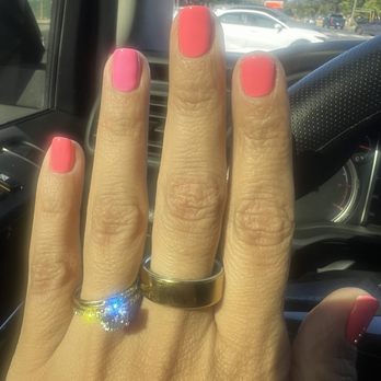 Puffin Nails - Two color Gel manicure - Nail Salons Near Me - Concord, California