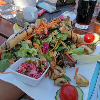 Emmel's DinkelRind - Salat mit Pilzen - Steakhouses Near Me - Neuberg, HE