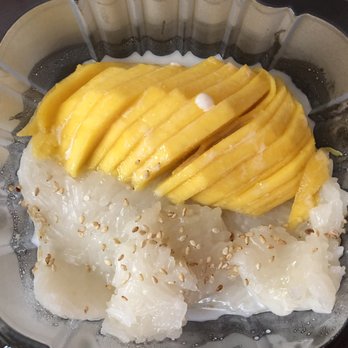 Thai Papaya Garden - Sweet rice with mango - Thai Near Me - Euless, Texas Thai Papaya Garden - Sweet rice with mango - Thai Near Me - Euless, Texas