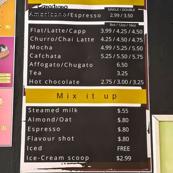 Churros 92 - Menu (May 2025) - Bakeries Near Me - Toronto, Ontario