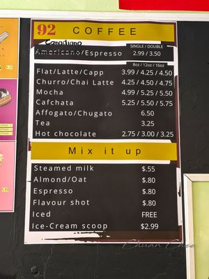 Menu photo 3 Churros 92 Toronto, ON