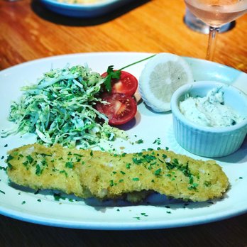 R+D Kitchen - Pan Fried Fish with Slaw - New American Near Me - Dallas, Texas R+D Kitchen - Pan Fried Fish with Slaw - New American Near Me - Dallas, Texas