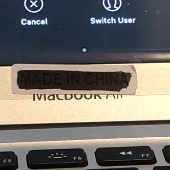 MDTech305 - "MADE IN CHINA" and they tried to cover it with sharpie. - Mobile Phone Repair Near Me - Miami, Florida