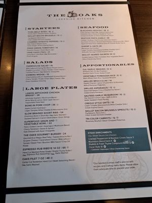 Menu photo 7 The Oaks Lakeside Kitchen Hiawassee, GA