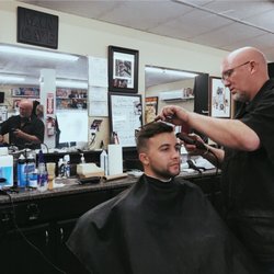 Mac's Barber Shop - Doug giving me the best haircut EVER.