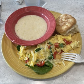 The Flying Biscuit Cafe - Garden Fresh Veggie Scramble - Breakfast & Brunch Near Me - Atlanta, Georgia The Flying Biscuit Cafe - Garden Fresh Veggie Scramble - Breakfast & Brunch Near Me - Atlanta, Georgia