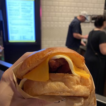 Eggslut - Bacon, Egg & Cheese sandwich. So delicious! - Breakfast & Brunch Near Me - Las Vegas, Nevada Eggslut - Bacon, Egg & Cheese sandwich. So delicious! - Breakfast & Brunch Near Me - Las Vegas, Nevada