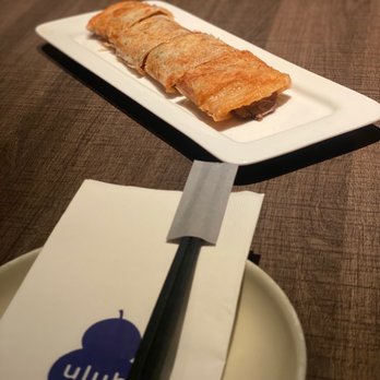Uluh - Scallion Pancake with Sliced Beef - Tea Rooms Near Me - New York, New York Uluh - Scallion Pancake with Sliced Beef - Tea Rooms Near Me - New York, New York