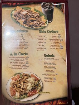 Menu photo 1 Tres Amigos McPherson, KS