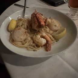 Seafood linguine Seafood linguine