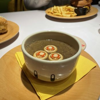 Toadstool Cafe - The mushroom soup again - Burgers Near Me - Orlando, Florida