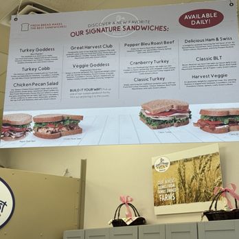 Great Harvest Bread - Menu - Sandwiches Near Me - Draper, Utah