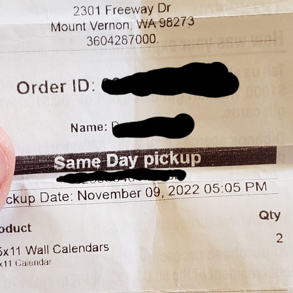 Walmart Supercenter - Removed personal information but please let me know, costumer service - Grocery Near Me - Mount Vernon, Washington Walmart Supercenter - Removed personal information but please let me know, costumer service - Grocery Near Me - Mount Vernon, Washington