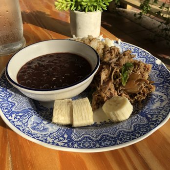 Chug's Diner - Abuela's plate with mojo roast pork - Cuban Near Me - Miami, Florida