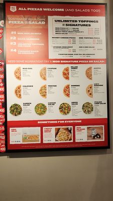 Menu photo 2 MOD Pizza Valencia, CA Menu photo 2 MOD Pizza Valencia, CA