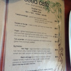 Organic Seed Cafe - All day breakfast!