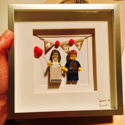 Handmade Lego Wedding gift Handmade Lego Wedding gift