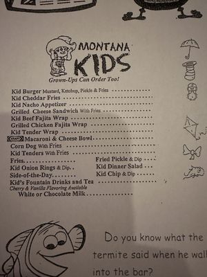 Menu photo 3 Montana Restaurant Stephenville, TX Menu photo 3 Montana Restaurant Stephenville, TX