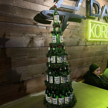 Daikon Korean BBQ - Soju x mas tree lol - Barbeque Near Me - Vallejo, California