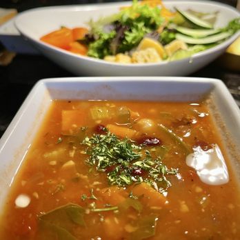 Karline's Restaurant - Minestrone Soup and a side salad. - Bars Near Me - Redding, California Karline's Restaurant - Minestrone Soup and a side salad. - Bars Near Me - Redding, California