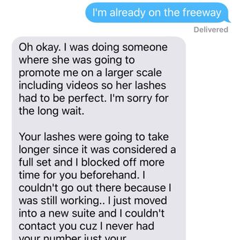 Studio Sohn - Just so everybody knows this was exactly what happened. I fabricated nothing in my review - Eyelash Service Near Me - Sherman oaks, California