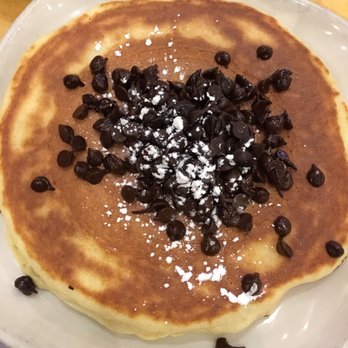 Eggspresso - Chocolate chip pancake - Breakfast & Brunch Near Me - Bannockburn, Illinois