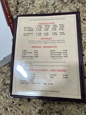 Menu photo 2 Angelo's Pizza Danbury, CT
