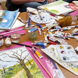 Jodi Baldacci Art Studio - Watercolor 101 Class - Student Artwork