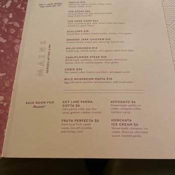 Babalu - menu page 4 - Latin American Near Me - Knoxville, Tennessee Babalu - menu page 4 - Latin American Near Me - Knoxville, Tennessee