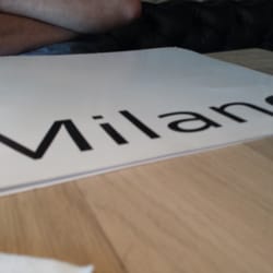 Milano - Menukaart