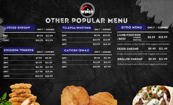 Menu photo 3 Wingo Stonecrest, GA