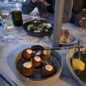 Nino’s Beach - Mini crab cakes. - Wine Bars Near Me - Port Washington, New York Nino’s Beach - Mini crab cakes. - Wine Bars Near Me - Port Washington, New York