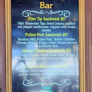 Harbor Burger Bar - specials board - Burgers Near Me - Stone Harbor, New Jersey