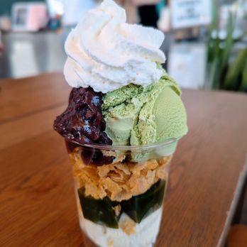 Kansha Creamery - Matcha Parfait - Ice Cream & Frozen Yogurt Near Me - Torrance, California Kansha Creamery - Matcha Parfait - Ice Cream & Frozen Yogurt Near Me - Torrance, California