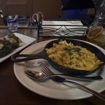 Agave Lounge - Empanadas with chimichuri and cauliflower and pasta mac and cheese - Tapas/Small Plates Near Me - Colorado Springs, Colorado Agave Lounge - Empanadas with chimichuri and cauliflower and pasta mac and cheese - Tapas/Small Plates Near Me - Colorado Springs, Colorado