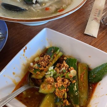 Yu Noodles - A7. Cucumber with Garlic Sauce - Chinese Near Me - Fairfax, Virginia Yu Noodles - A7. Cucumber with Garlic Sauce - Chinese Near Me - Fairfax, Virginia