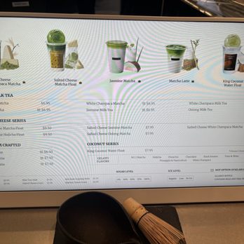 Matcha Town - Menu - Gelato Near Me - Cupertino, California