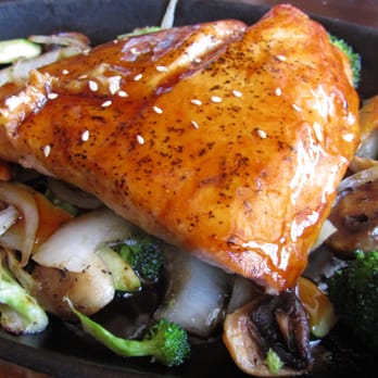 Mr Sushi - Teriyaki Salmon With Grilled Vegetables - Sushi Bars Near Me - Gahanna, Ohio