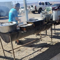 Art's Place of Tuba City - Grilling Mutton