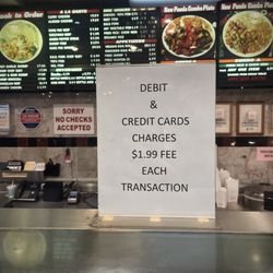 Pay with cash to save $1.99