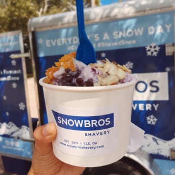 SnowBros Shavery - Taro shaved snow with the toppings! - Street Vendors Near Me SnowBros Shavery - Taro shaved snow with the toppings! - Street Vendors Near Me
