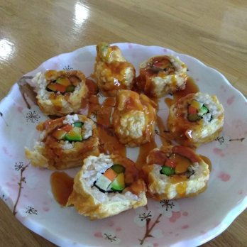 Cha-Ya - Absolute abomination of fried sushi that the restaurant wouldn't take back.  I have never fried anything so hard in my life. - Japanese Near Me - Berkeley, California