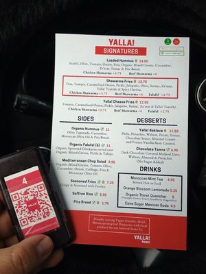 Menu photo 2 Yalla Shawarma Santa Fe, NM