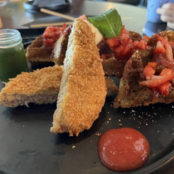 Nori - Chick'n and waffles - Vegan Near Me - Austin, Texas Nori - Chick'n and waffles - Vegan Near Me - Austin, Texas