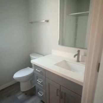 Northwest Apartments - Photo of the bathroom upon move-out. - Property Management Near Me - Seattle, Washington Northwest Apartments - Photo of the bathroom upon move-out. - Property Management Near Me - Seattle, Washington