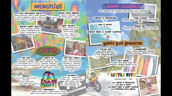 Menu photo 7 Happyplace Subs Bullhead City, AZ