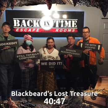 Back In Time Escape Rooms - We did it! - Escape Games Near Me - Torrance, California Back In Time Escape Rooms - We did it! - Escape Games Near Me - Torrance, California
