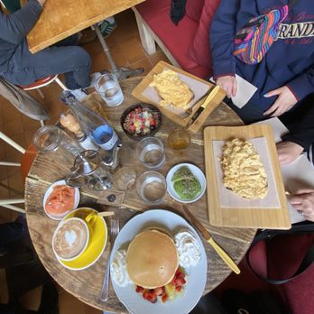 Billy Brunch - Pancakes, eggs & toast, açaí bowl, sides of avocado & house smoked salmon, mocha, mint tea for two - Breakfast & Brunch Near Me - Barcelona, B